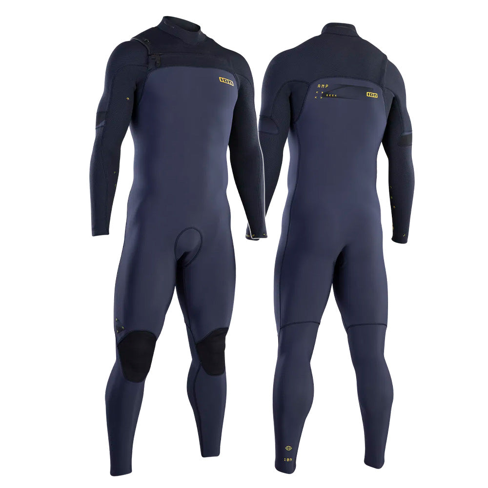 Ion Seek Amp 5/4 Men's Front Zip Full Wetsuit Blue Nights