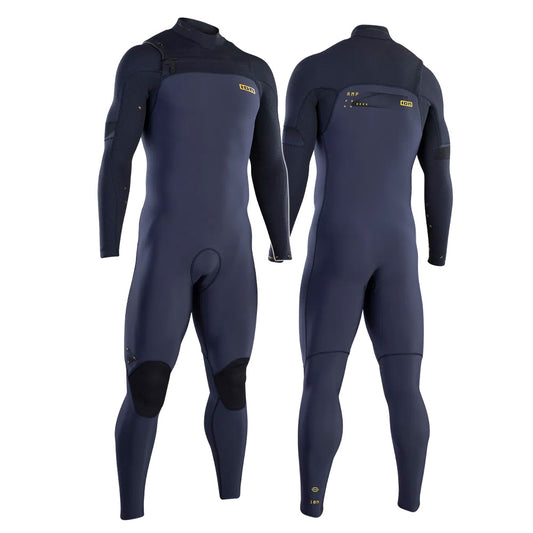 Ion Seek Amp 5/4 Men's Front Zip Full Wetsuit Blue Nights
