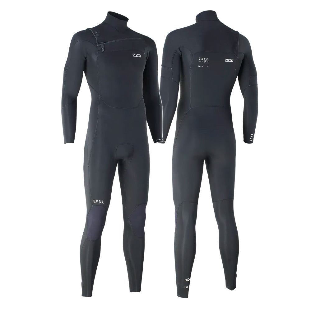 Ion Seek Core 5/4 Men's Front Zip Full Wetsuit Black