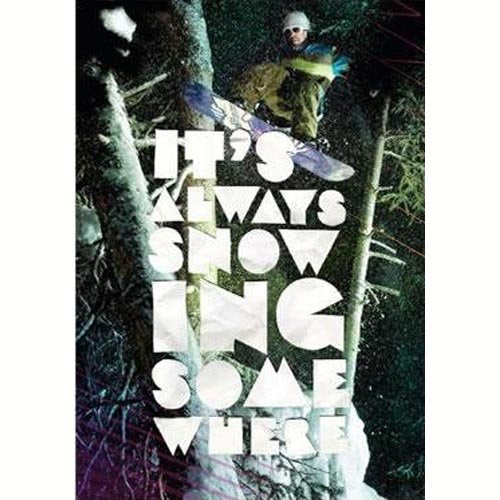 It's Always Snowing Somewhere Snowboard DVD