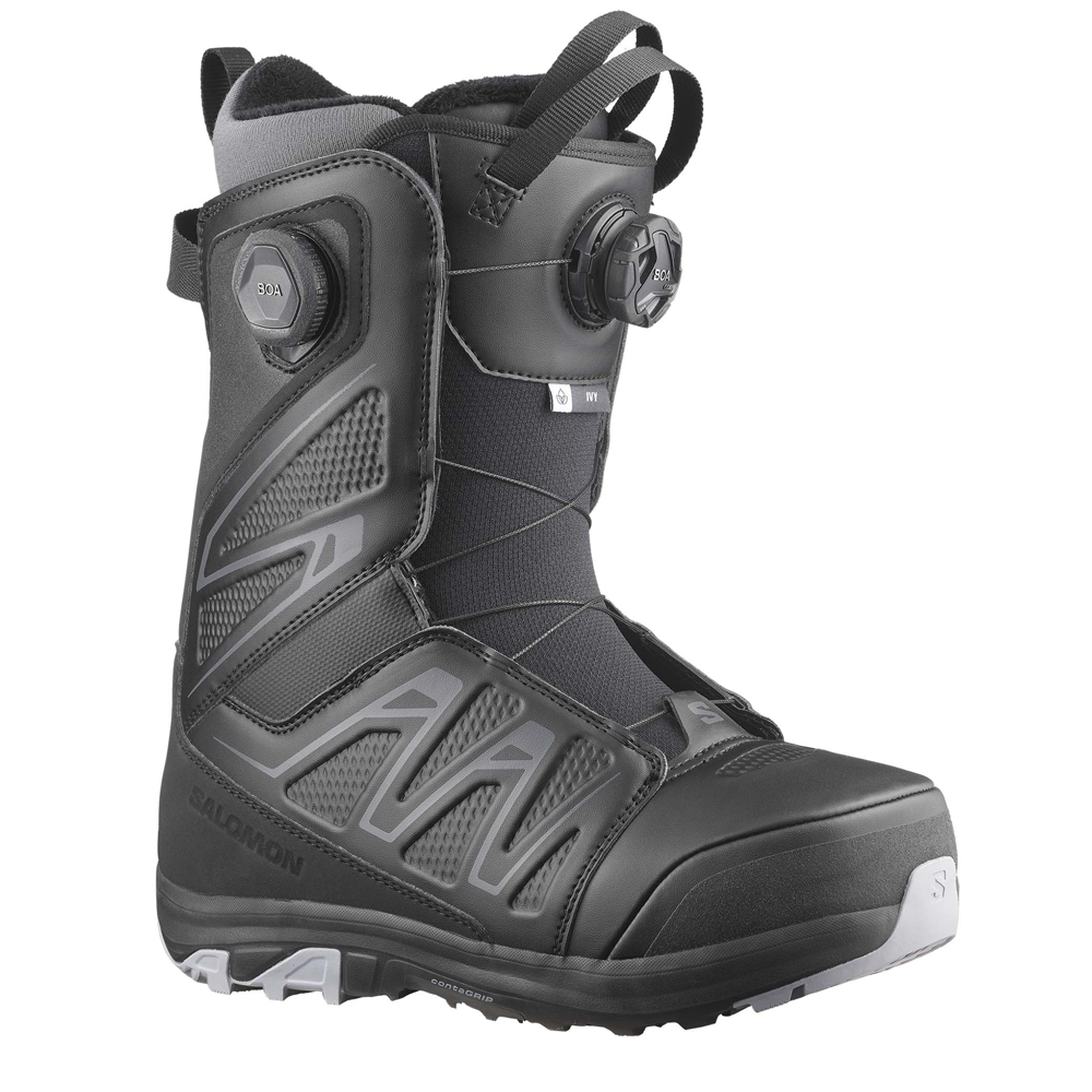 2027 Salomon Ivy BOA SJ Women's Snowboard Boots Black