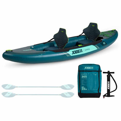 Jobe Gama 1-2 Person Inflatable Kayak Atlantic Green