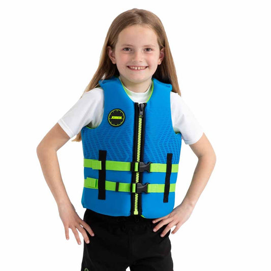 2026 Jobe Kid's Neoprene Life Vest Blue