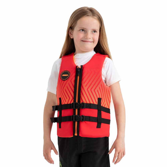 2026 Jobe Kid's Neoprene Life Vest Red