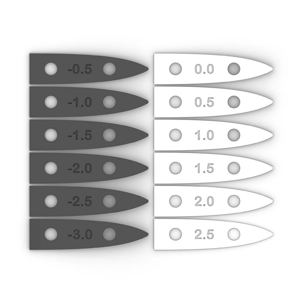 KT Foiling Aluminium Hardware Set