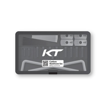 KT Foiling Carbon Hardware Set
