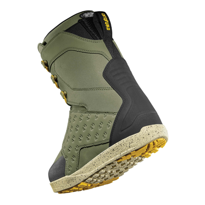 2026 Thirtytwo Lashed Double BOA Mens Snowboard Boots Olive Black