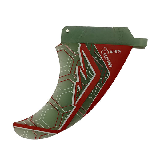 MFC Tri Fin G10 Centre Fin Clear/White/Red