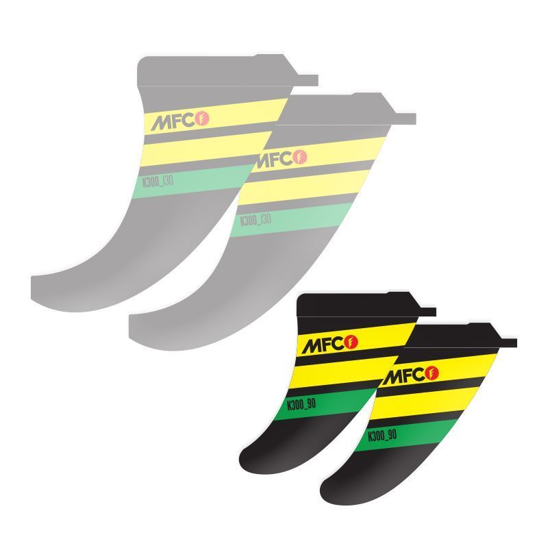 MFC K300 Kauli Seadi G10 Quad Side Fin Set