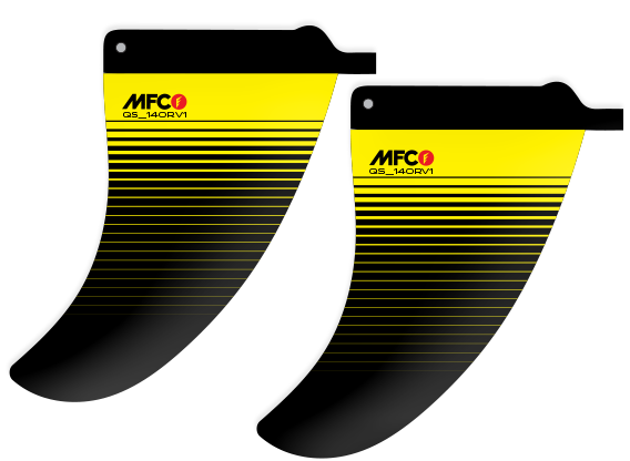 MFC RV1 G10 Quad Rear Fin Set