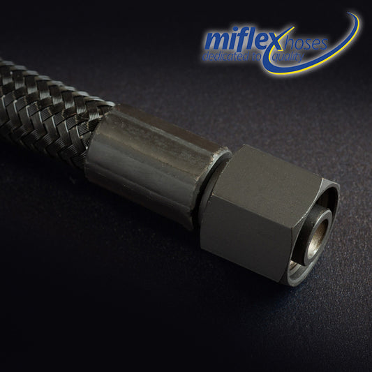 Miflex Xtreme 'Deep Black' Reg Hose