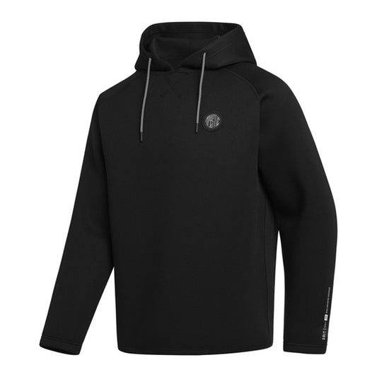 Mystic Grit Neoprene Hoodie Black