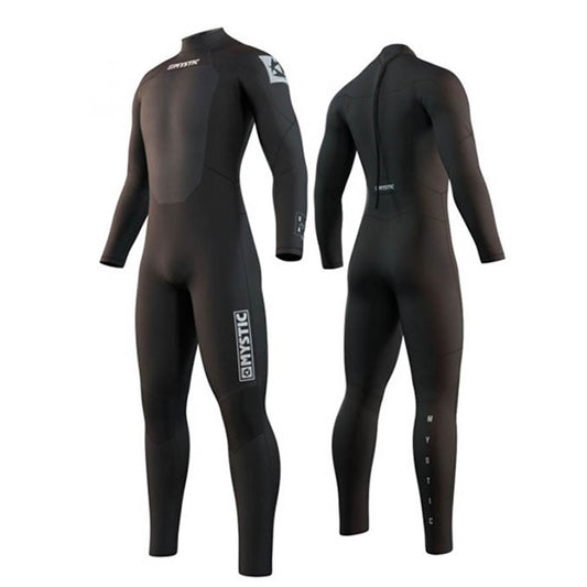 Mystic Star 5/3 Men's Back Zip Full Wetsuit Black