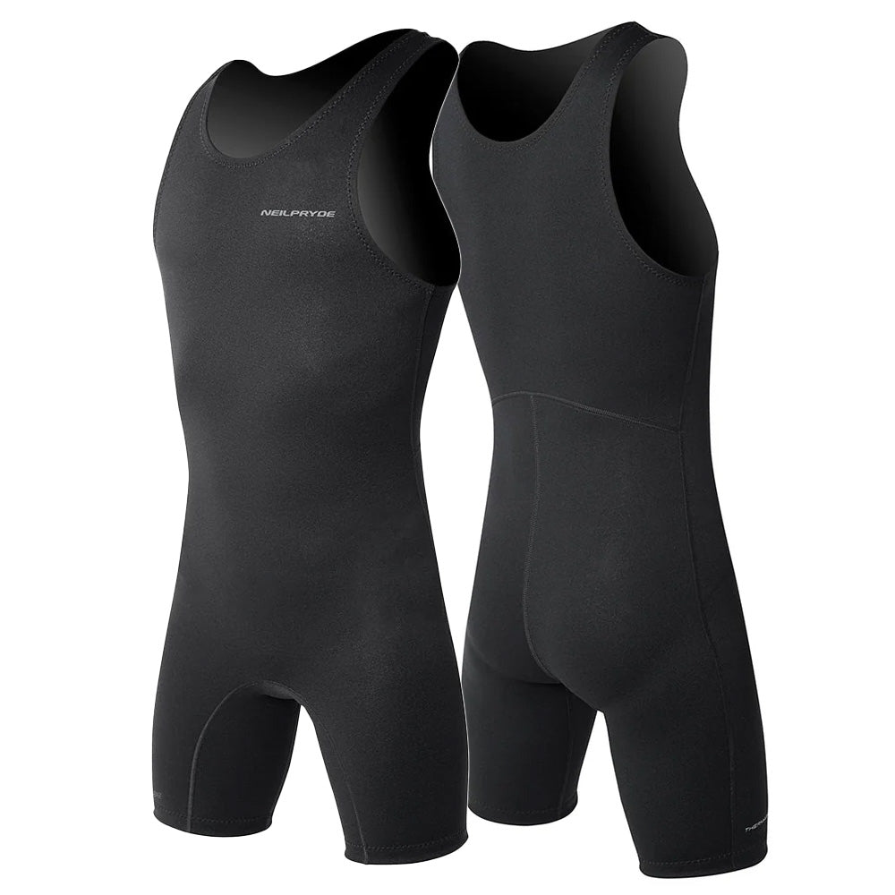 NeilPyrde Thermabase 0.5mm Neoprene Short John Black