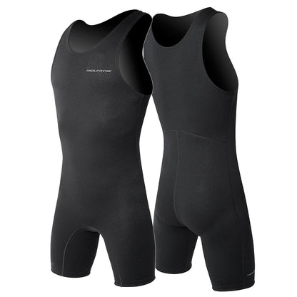 NeilPyrde Thermabase 0.5mm Neoprene Short John Black
