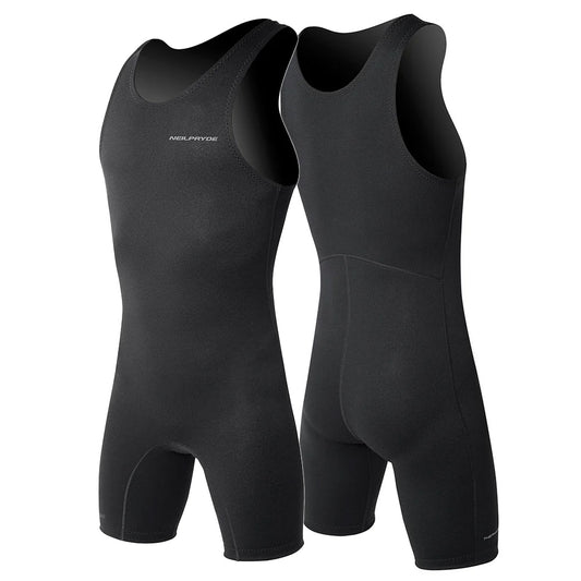 NeilPyrde Thermabase 0.5mm Neoprene Short John Black