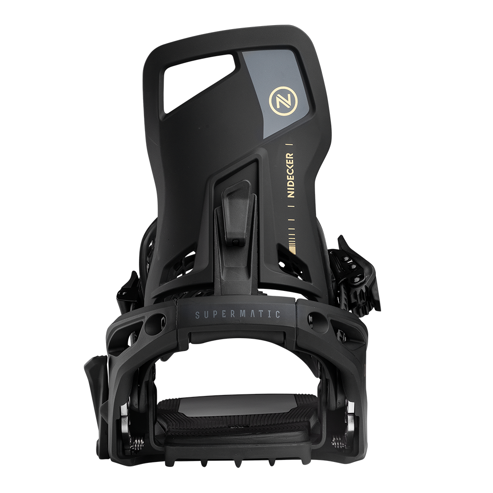 2027 Nidecker OG Supermatic Quick Entry Snowboard Bindings Black