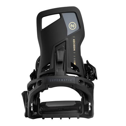 2027 Nidecker OG Supermatic Quick Entry Snowboard Bindings Black