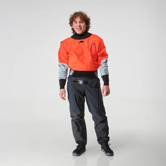 NRS Crux Men's Front Entry Drysuit Flare