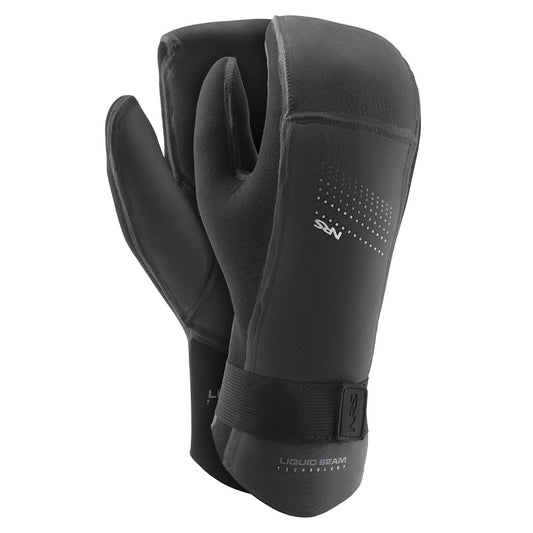 NRS Toaster 3mm Neoprene Mitts Black