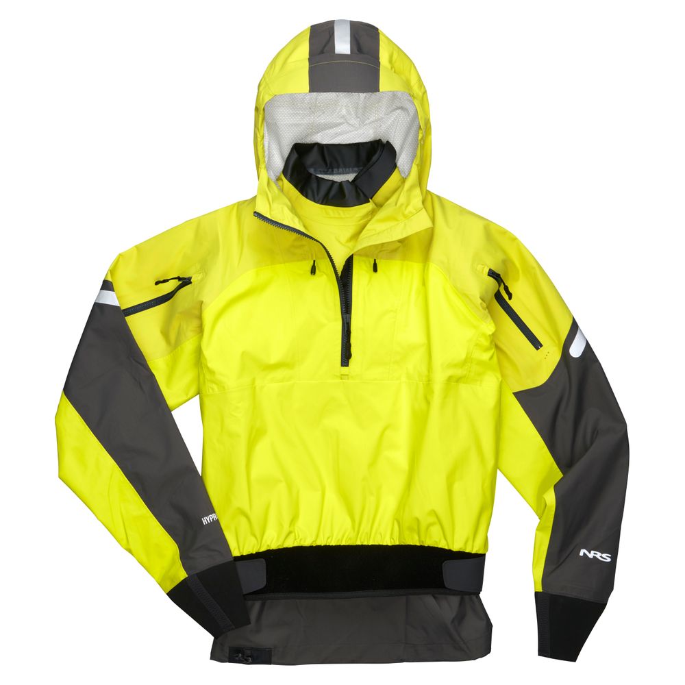 NRS Riptide Mens Hooded Jacket Citrus