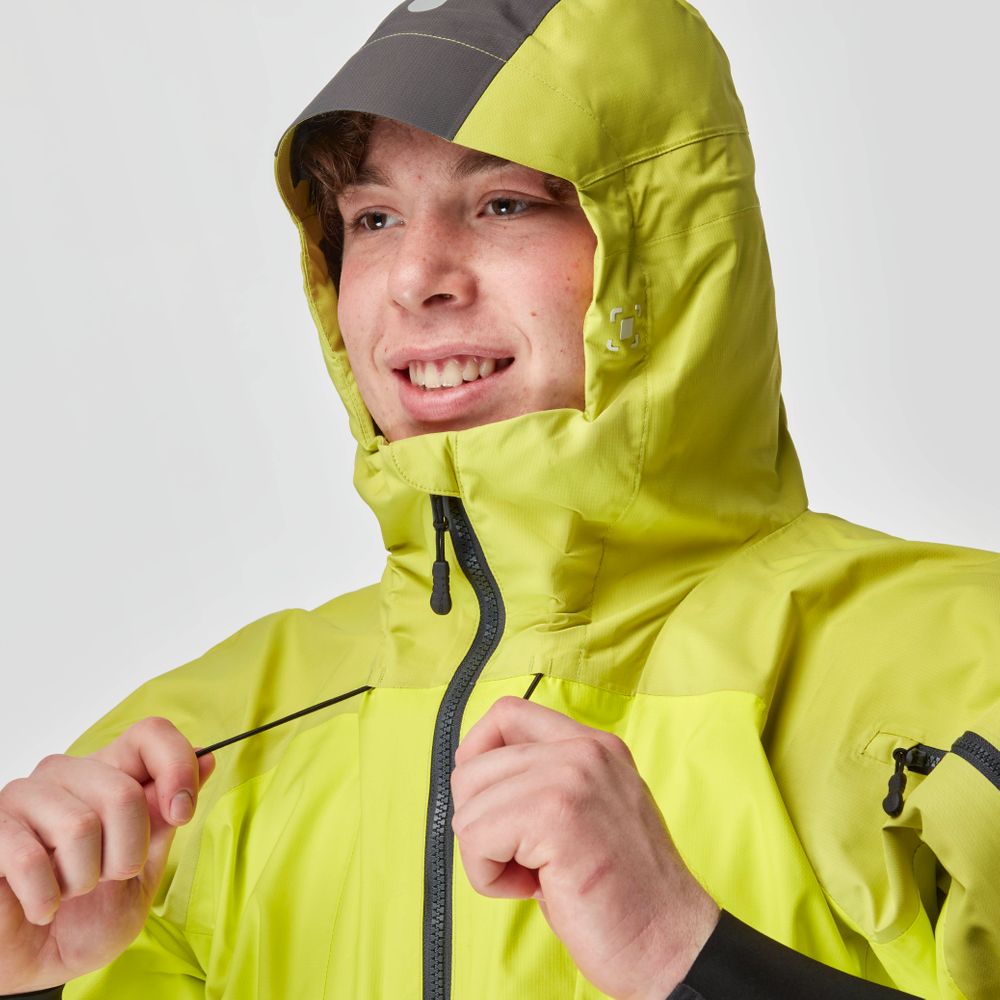 NRS Riptide Mens Hooded Jacket Citrus