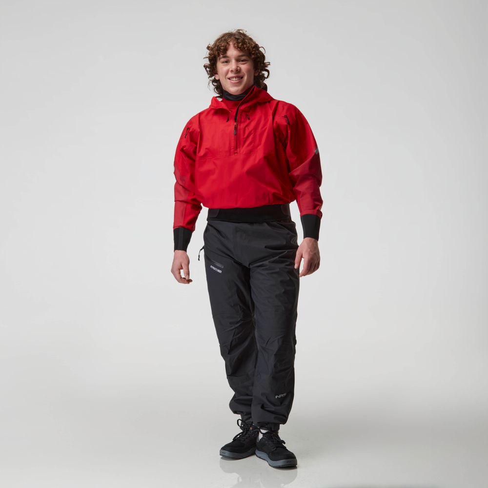 NRS Riptide Mens Hooded Jacket Red