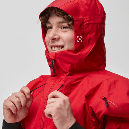 NRS Riptide Mens Hooded Jacket Red