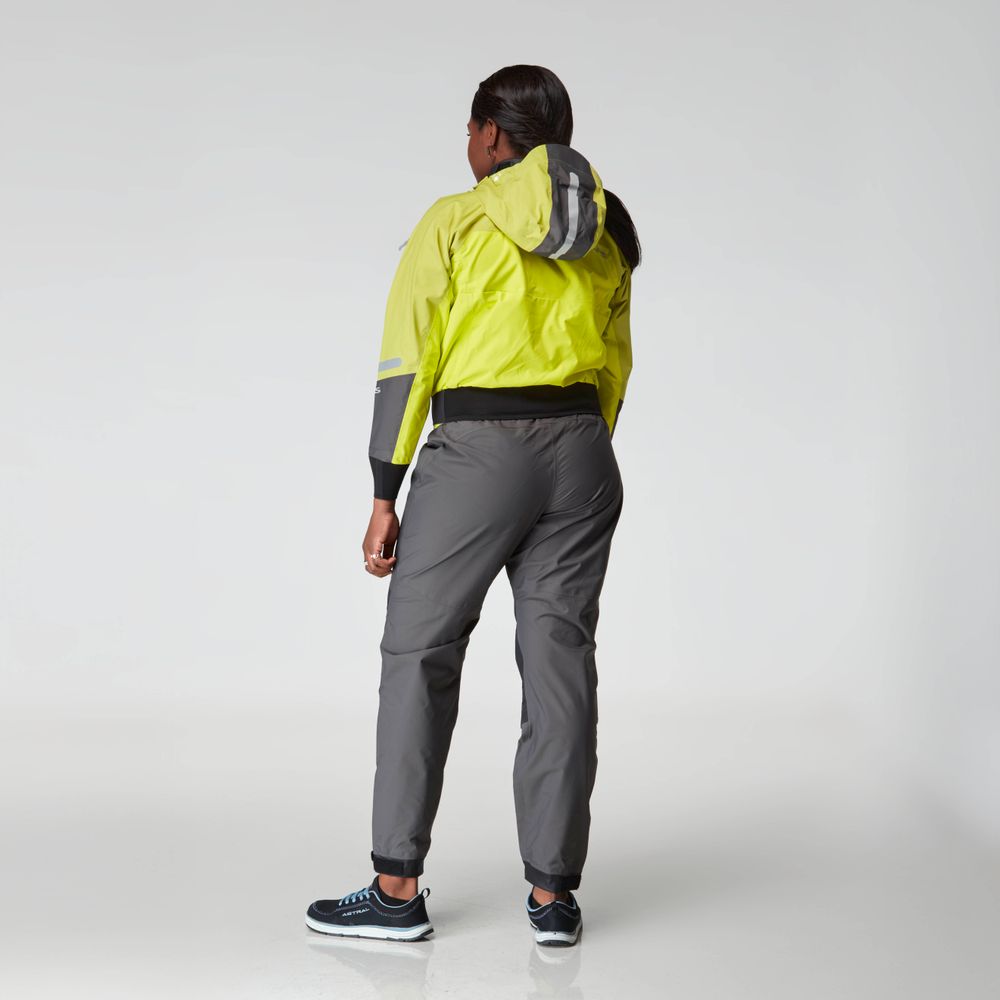 NRS Riptide Womens Hooded Jacket Citrus