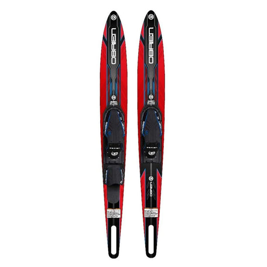 2025 O'Brien Celebrity Combo Waterskis 68" Red