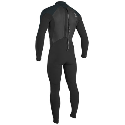 O'Neill Epic 5/4 Men's Back Zip Full Wetsuit Black/Gunmetal/Dayglo