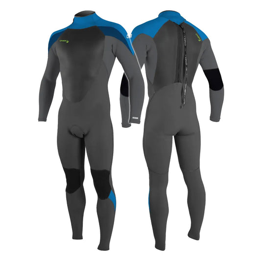 O'Neill Epic 5/4 Youth Back Zip Full Wetsuit Black/Graph/Baliblu/Deepsea