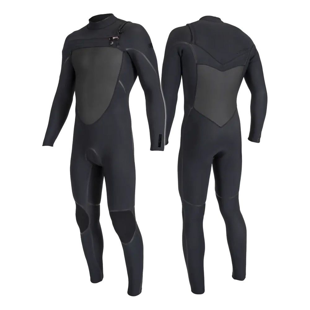 O'Neill Psycho Tech 5/4+ Men's Front Zip Full Wetsuit Black