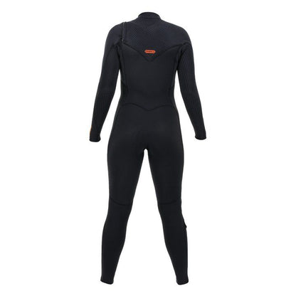 O'Neill Hyperfreak 3/2+ Women's Chest Zip Full Wetsuit Black