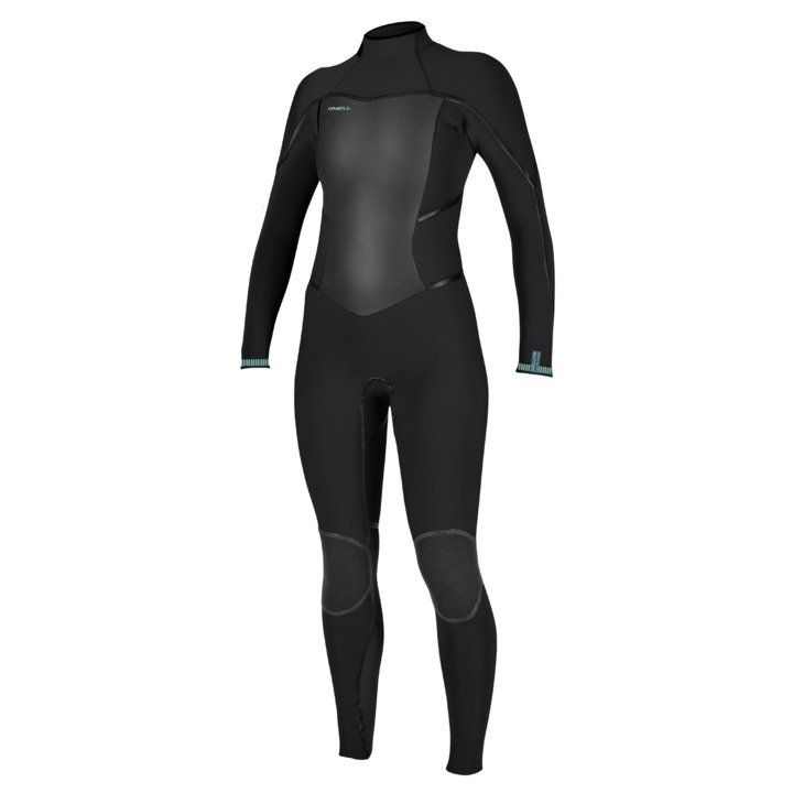 O'Neill Psycho Tech 5/4+ Women's Back Zip Full Wetsuit Black