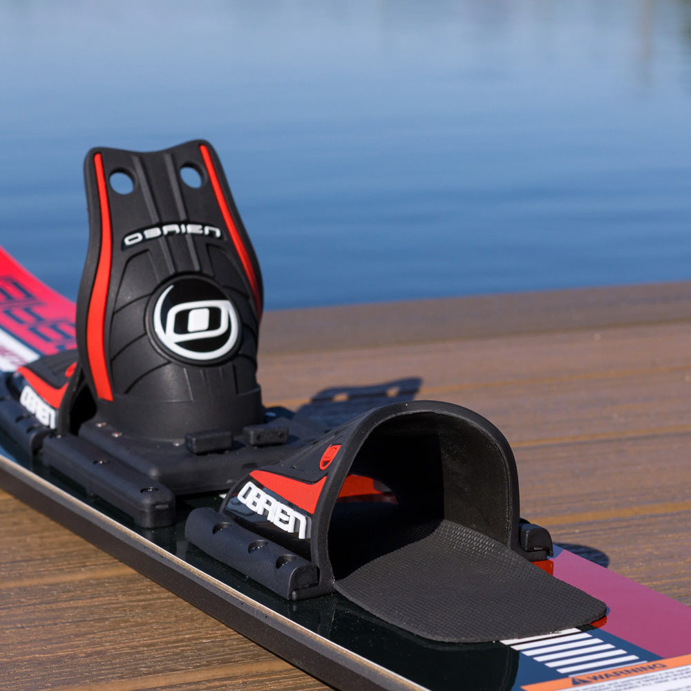 2026 O'Brien Celebrity Combo Waterskis 64" Red