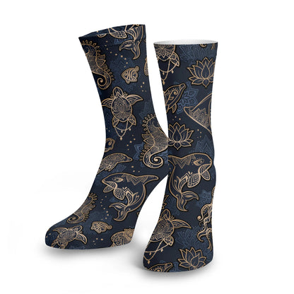SpaceFish Army Dive Socks