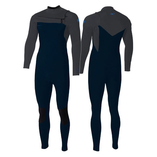 O'Neill Epic 4/3 Men's Chest Zip Full Wetsuit Abyss/Graphite