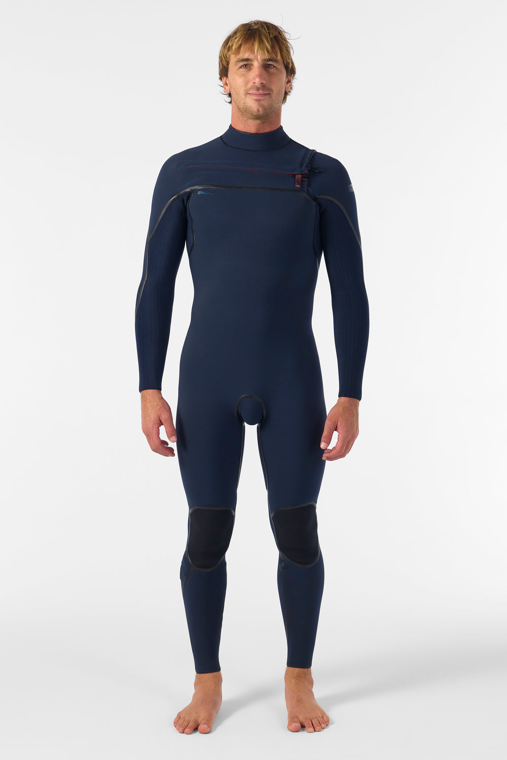 O'Neill Hyperfreak Fire 4/3+ Men's Chest Zip Full Wetsuit Carbon