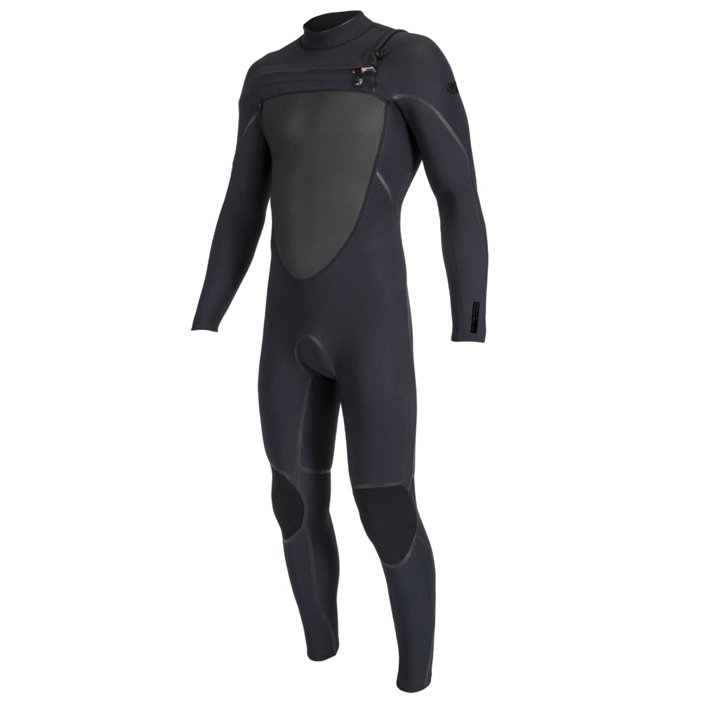 O'Neill Psycho Tech 5/4+ Men's Front Zip Full Wetsuit Black