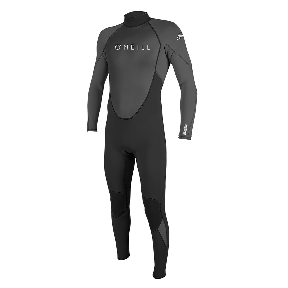 O'Neill Reactor 2 3/2 Men's Back Zip Full Wetsuit Black/Graph