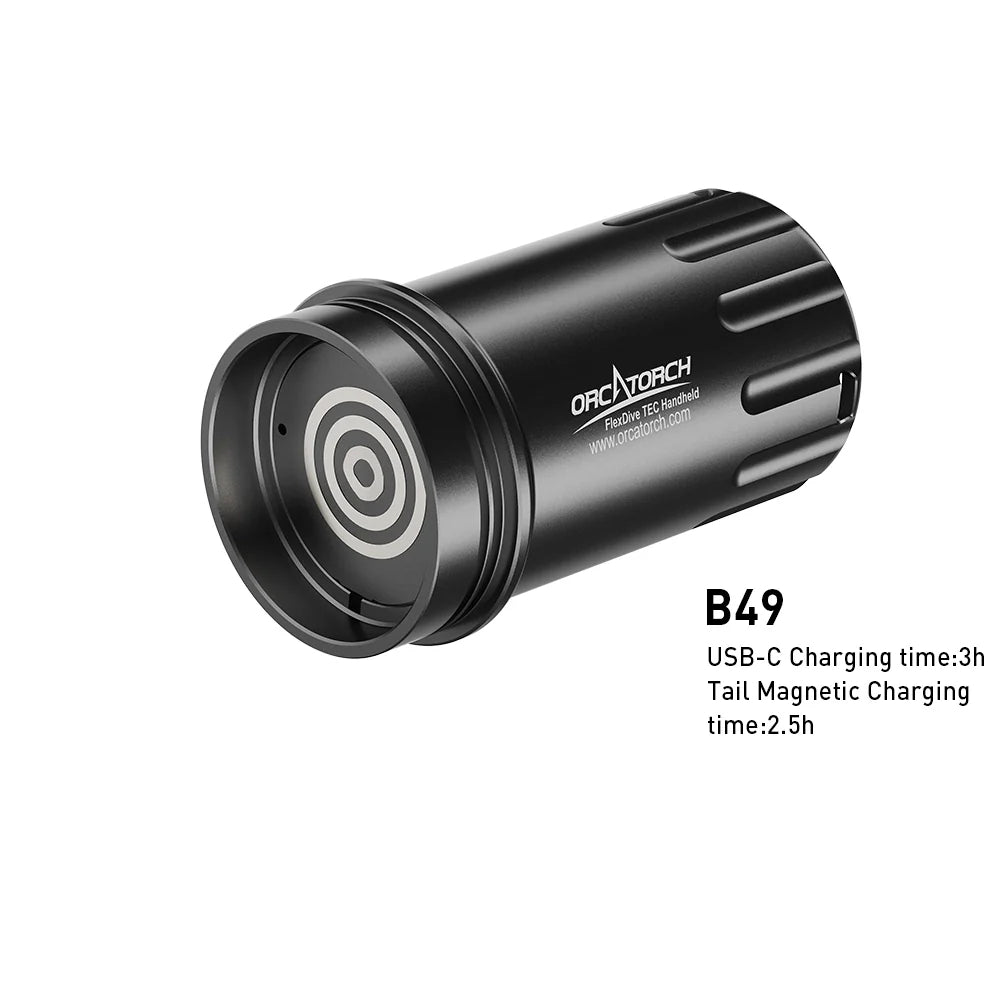 OrcaTorch B49 Short Battery Pack
