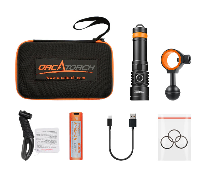 OrcaTorch D710V MK2 Video Light