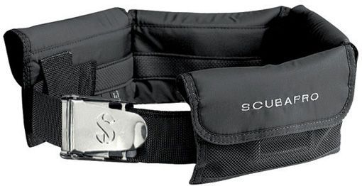 Scubapro Padded Weight Belt S/S Buckle