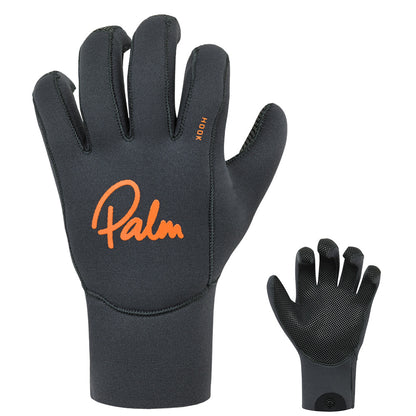 Palm Hook Neoprene Gloves Jet Grey