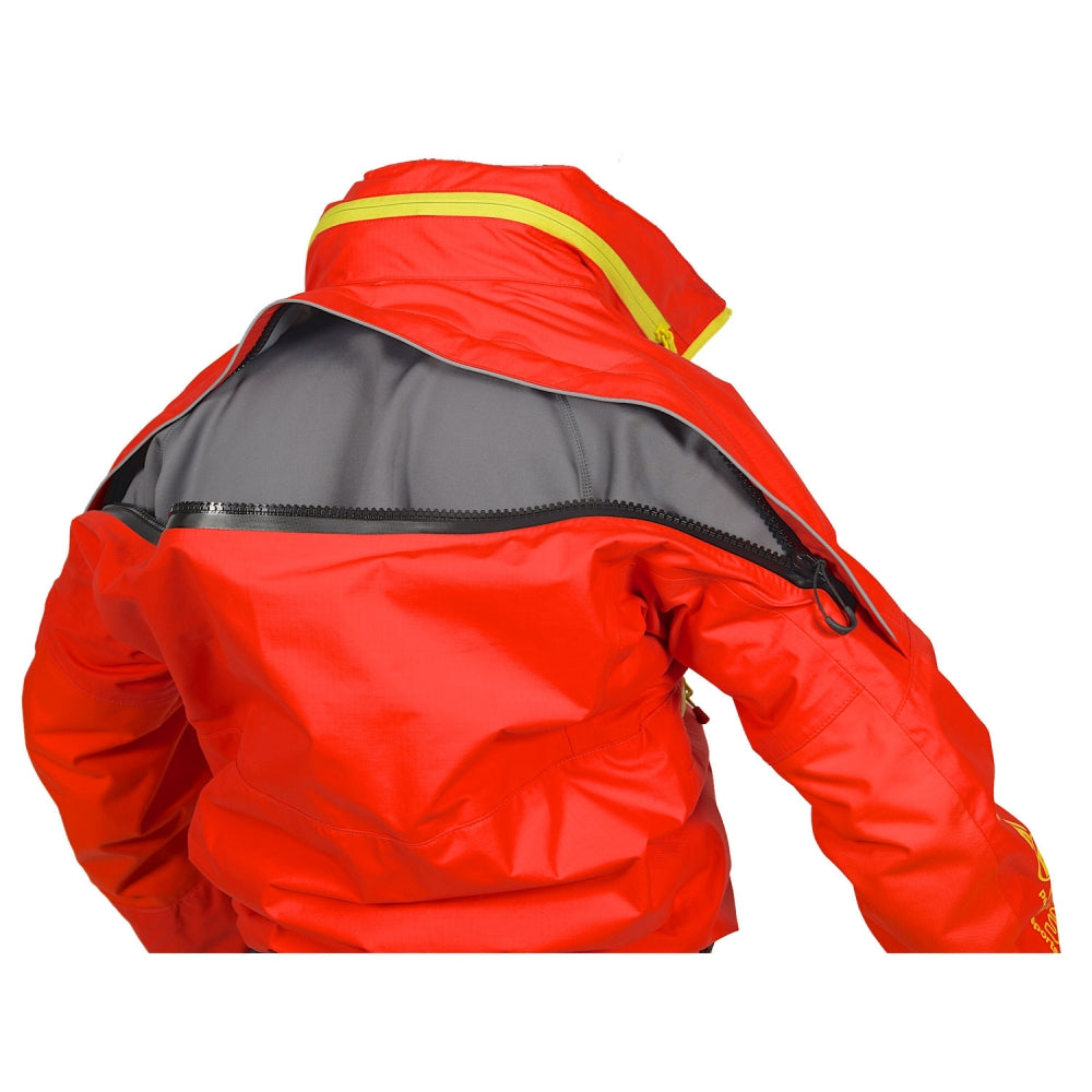 Peak PS Adventure EVO One Piece Men's Back Entry Drysuit Red/Black