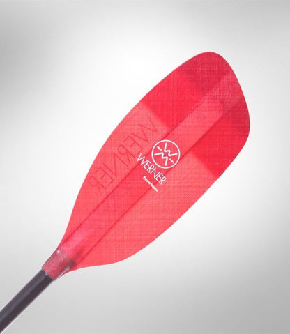 Werner Powerhouse Bent Glass Kayak Paddle Red (RH)