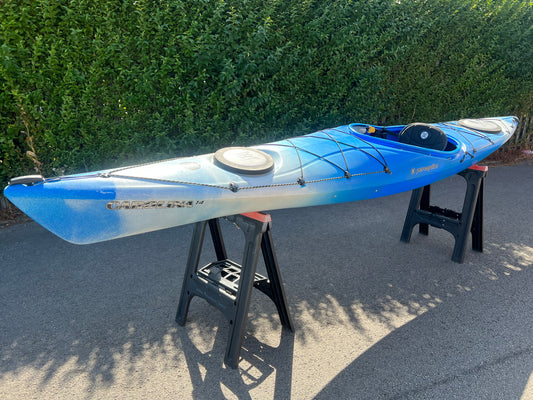 Perception Carolina 14ft Touring Kayak Blue/White | Preowned