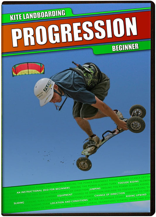 Kiteboarding Progression Kite Landboarding Beginner DVD