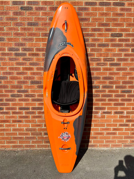 Pyranha Firecracker Stout 2 Kayak 242 (Medium) Fire Ant Inc. Hookers | Preowned
